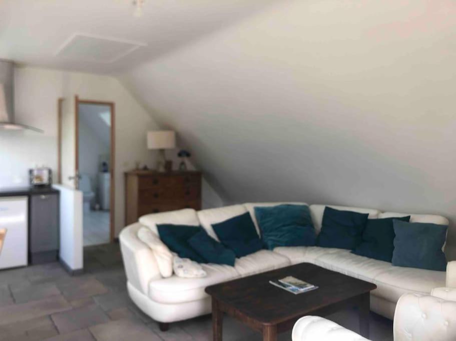 Terrasse, Campagne Et Mer Apartamento Troguery Exterior foto