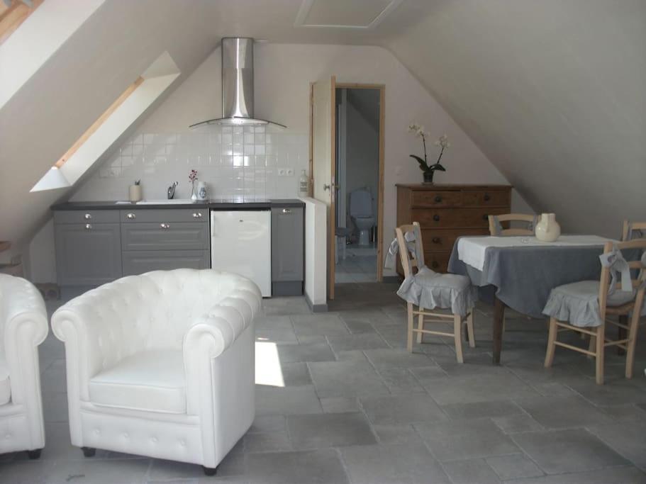 Terrasse, Campagne Et Mer Apartamento Troguery Exterior foto
